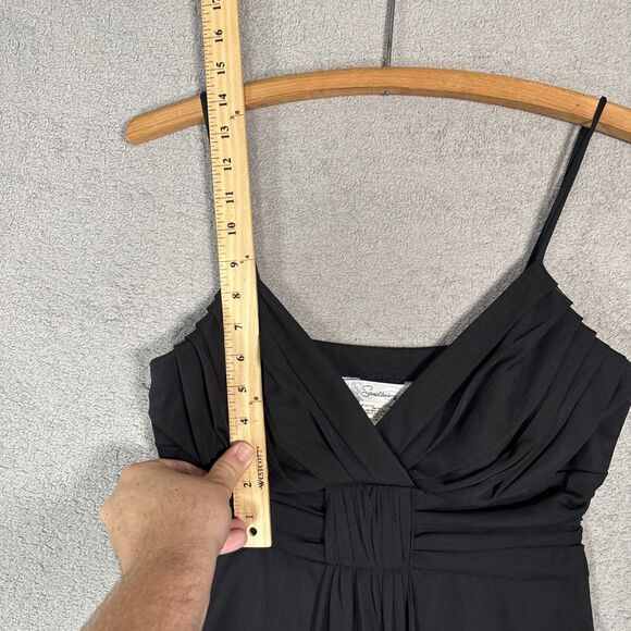 Vintage Speechless Mini Black Babydoll Dress Size M Whimsigoth Y2K Goth Vamp - Picture 8 of 16